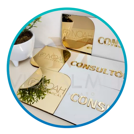 Placas para Portas e Corredores