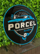 Sua Logo Personalizada em Acrílico Espelhado com Base 2mm Cores Rose, Prateado, Dourado, Lilas, Bronze, Azul, Vermelho