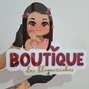 Sua Logo Personalizada em Acrílico Espelhado com Base 2mm Cores Rose, Prateado, Dourado, Lilas, Bronze, Azul, Vermelho