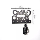 Porta Chaves Cadê a Chave Decorativo de Parede em MDF 6mm