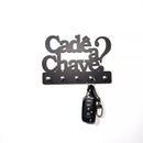 Porta Chaves Cadê a Chave Decorativo de Parede em MDF 6mm