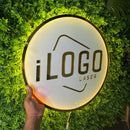 Logo em Acrílico Espelhado Com LED Personalizada base 2mm Cores Rose, Prateado, Dourado, Lilas